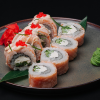 Рол теплий з лососем (НЕАКТИВНО) TOKYO